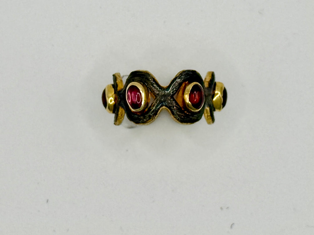 Ruby Lovers Matching Ring