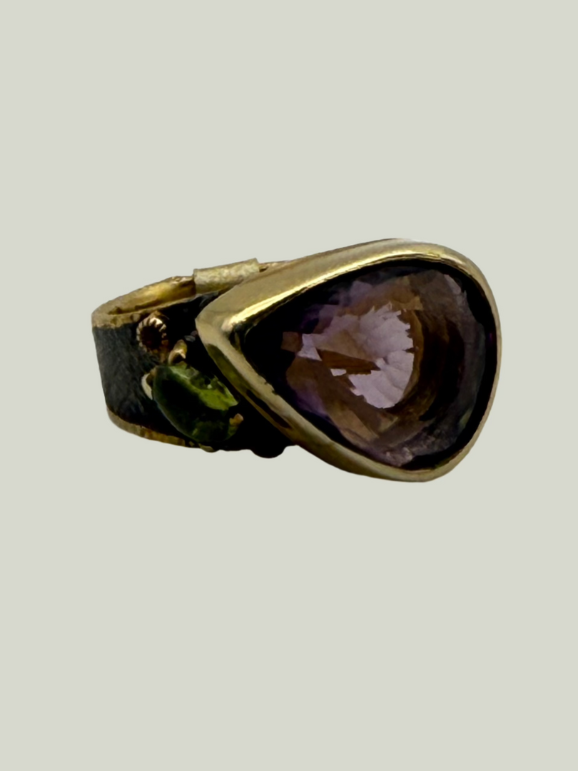 Amethyst Lover Signature Ring