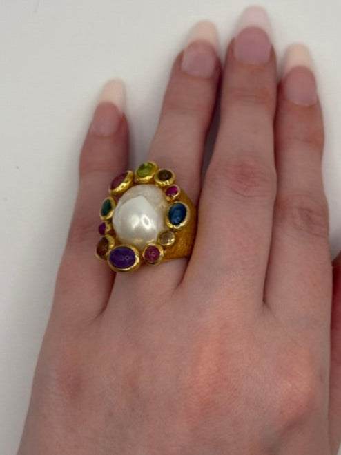 Pearl Ring to Match Pendant
