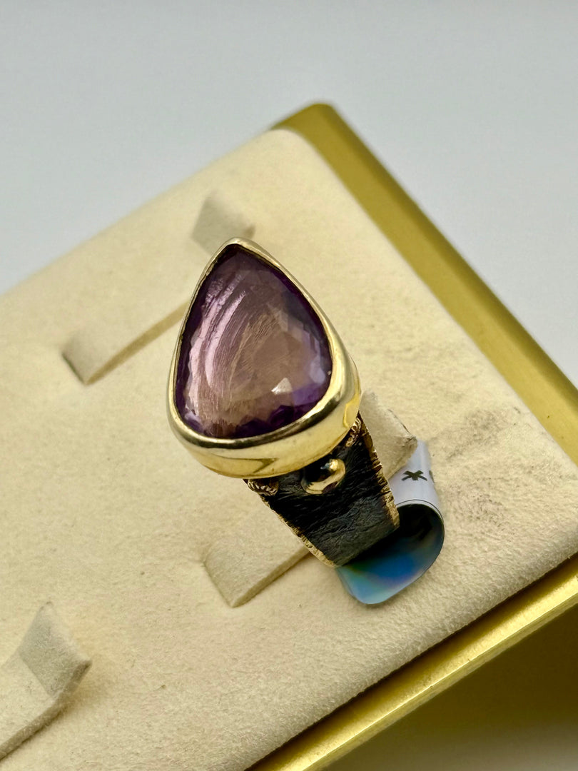 Amethyst Lover Signature Ring