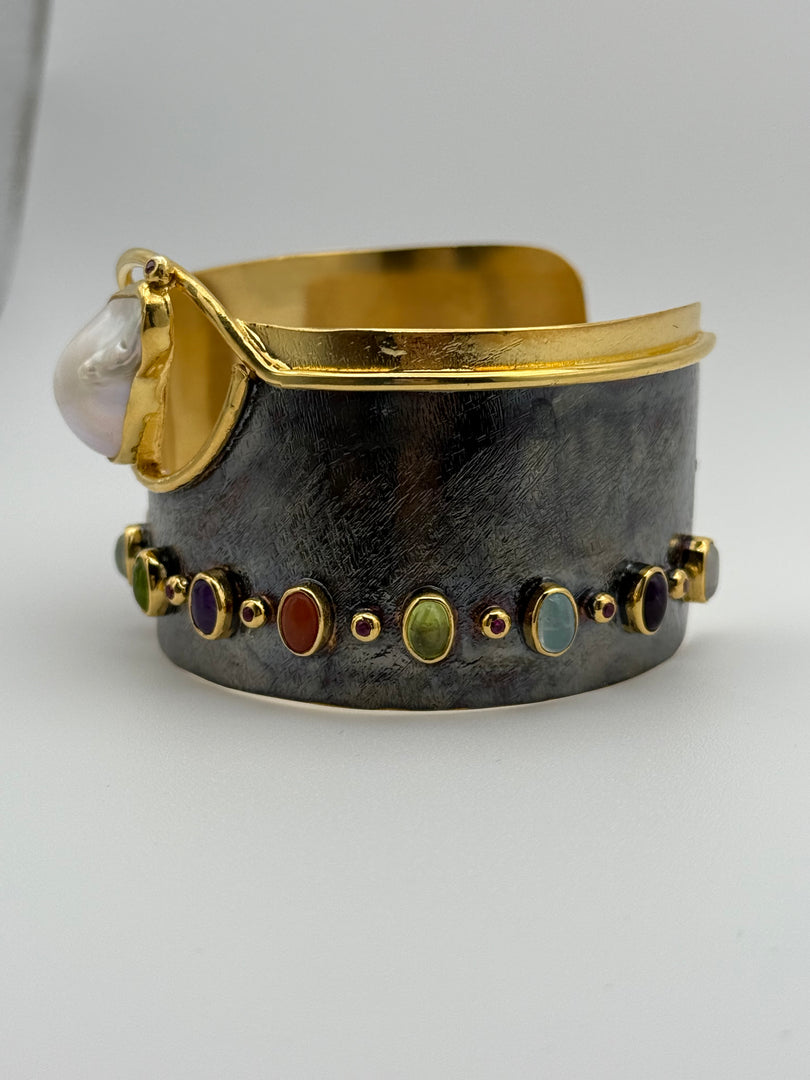 Freshwater Pearl Cuff - WOW!
