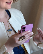 Load image into Gallery viewer, Five Gold Bar 18k Piece w Blue Lapis
